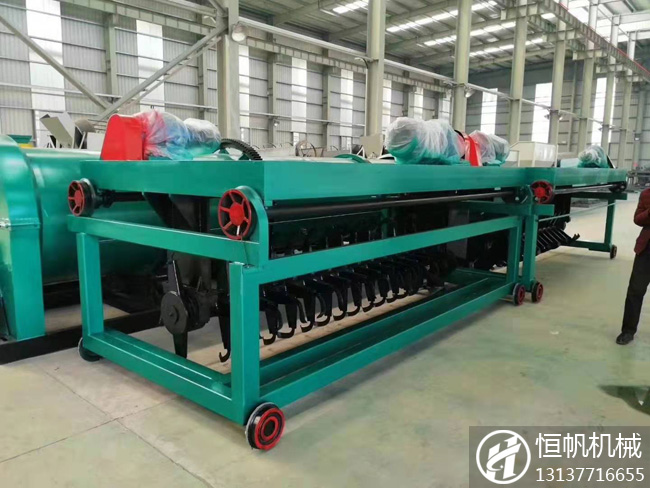 畜禽糞便堆肥處理生產(chǎn)有機肥的工藝與設(shè)備(圖5) 槽式發(fā)酵設(shè)備