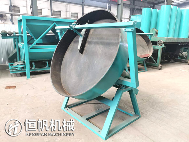 同樣是有機肥造粒機設備,其中的差別竟然如此之大!千萬別選錯了(圖1) 圓盤造粒機